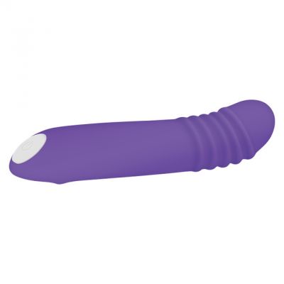 The G Rave Silicone Rechargeable G-Spot Light-Up Vibrator