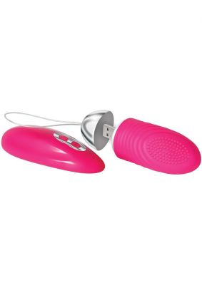 Adam & Eve Turn Me On Rechargeable Silicone Love Bullet with Remote Control