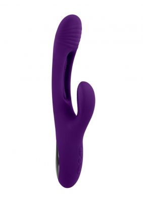 Playboy The Thrill Rechargeable Silicone Rabbit Vibrator