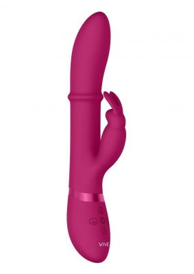 Vive Halo Rechargeable Silicone Ring Rabbit Vibrator