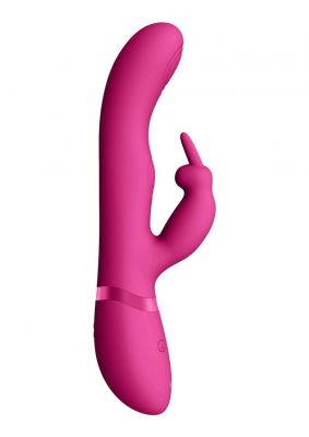 Vive May Dual Pulse-Wave & Vibrating C-Spot & G-Spot Rechargeable Silicone Rabbit