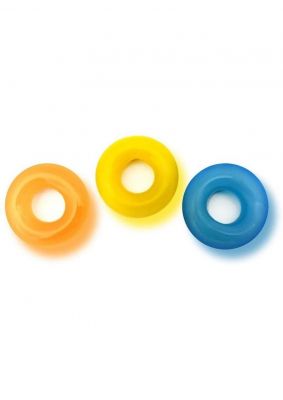 Rascal The D-Ring Glow X3 Glow In The Dark Cockrings 3 Each Per Set