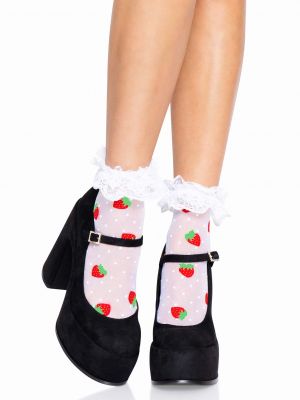 Strawberry Shortcake Ankle Socks