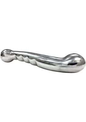 Rouge Stainless Steel Anal or Vaginal Dildo 7in