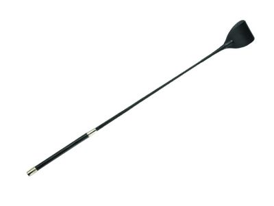 Wide Tip Riding Crop with Metal Accents