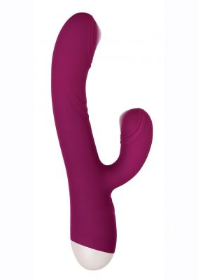 Double Tap Silicone Rechargeable G-Spot Vibrator