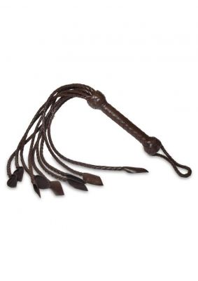 Prowler RED Leather Flogger