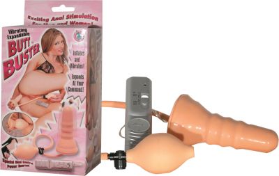 Vibrating Expandable Butt Buster 5.5 Inch