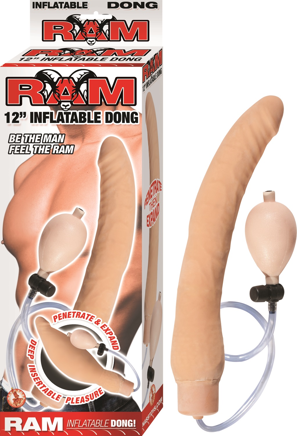 Ram+Inflatable+Latex+Dong+Waterproof+12+Inch