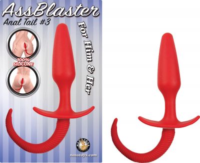 Ass Blaster Anal Tail 3 Silicone Waterproof