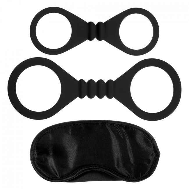 Kinx+Bound+To+Please+Blindfold%2C+Wrist+And+Ankle+Cuffs+Silicone