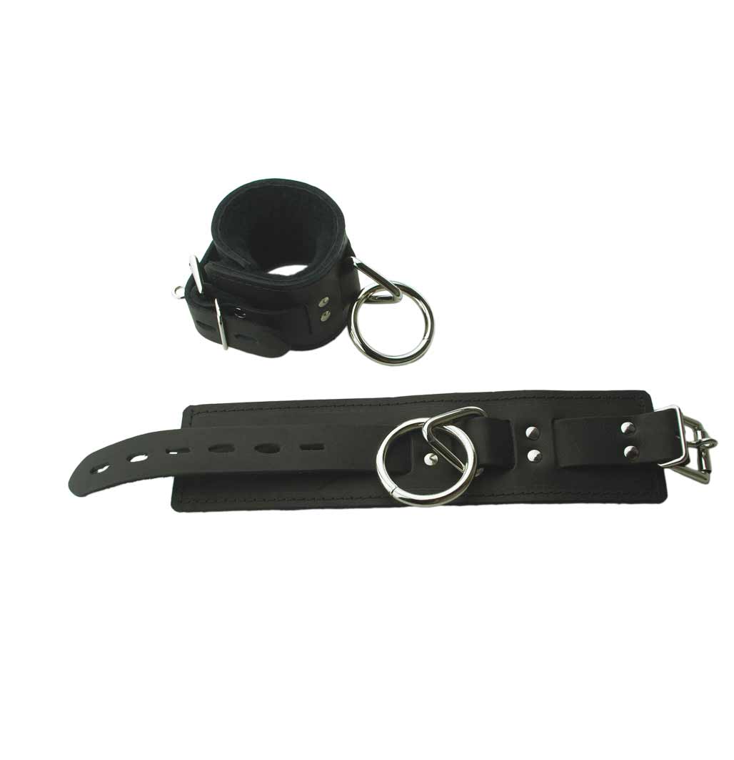 Fleece+Lined+Locking+Buckle+Ankle+and+Wrist+Restraints