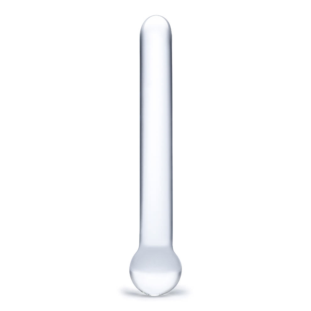 Glas+Straight+Glass+Dildo+7+Inches+Clear