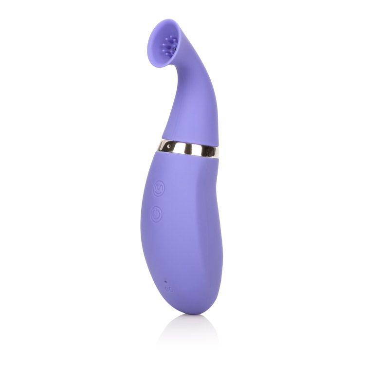 Clitoral+Pump+Silicone+Rechargeable+Waterproof+Purple