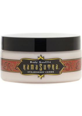 Body Souffle Kissable Cream For Sensual Massage Strawberry Crme