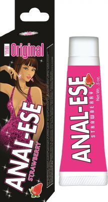 Anal Ese Flavored Desentizing Lubricant Strawberry