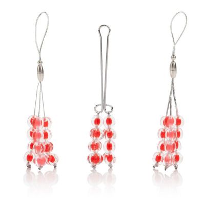Ruby Nipple and Clitoral Non-Piercing Body Jewelry