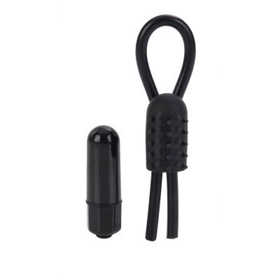 10 Function Vibrating Silicone Stud Lasso Cock Ring Waterproof