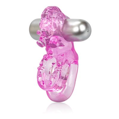 Lovers Delight Ele Vibrating Cock Ring with Clitoral Stimulation