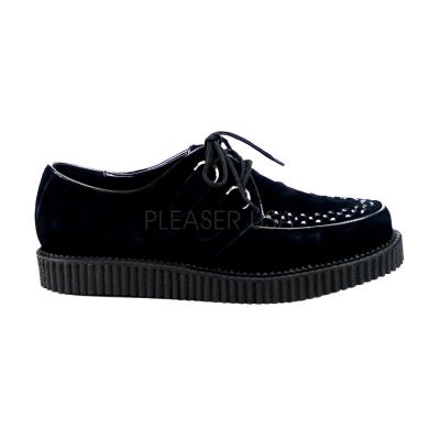 Punk Gothic Low Platform Creepers Shoes