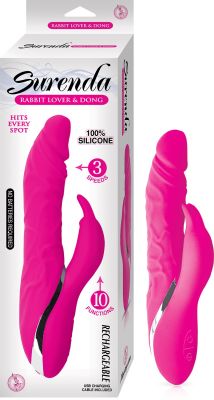 Surenda Rabbit Lover and Dong Rechargeable Silicone Waterproof