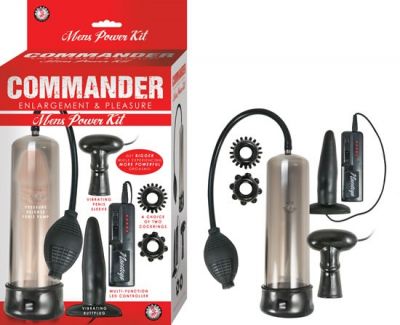 Commander Enlargement & Pleasure Mens Power Waterproof 5 Piece Kit