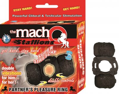 The Macho Stallions Partners Pleasure Ring Waterproof