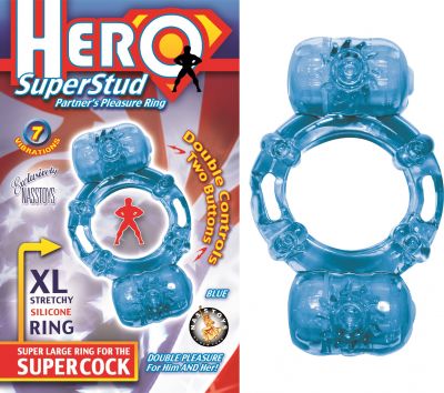 Hero Super Stud Partners Pleasure Ring XL Stretchy Silicone Ring