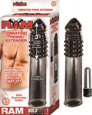 Ram Vibrating Penis Extender 7.5 Inch