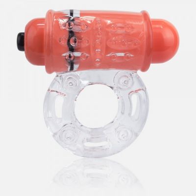 Color Pop O Wow Vibe Silicone Cockring Waterproof
