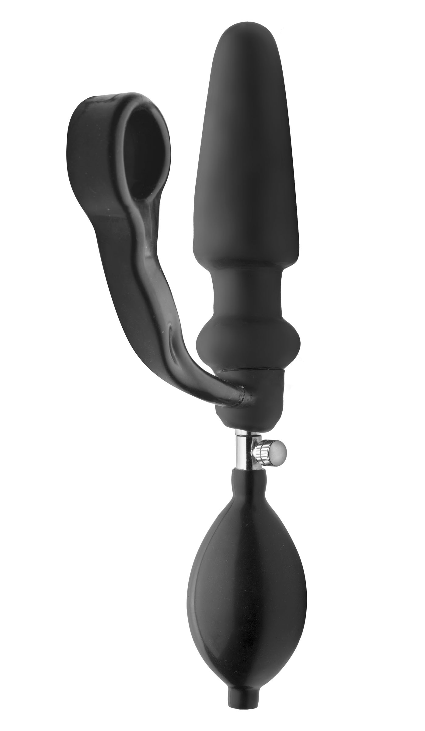 Exxpander+Inflatable+Plug+with+Cock+Ring+and+Removable+Pump
