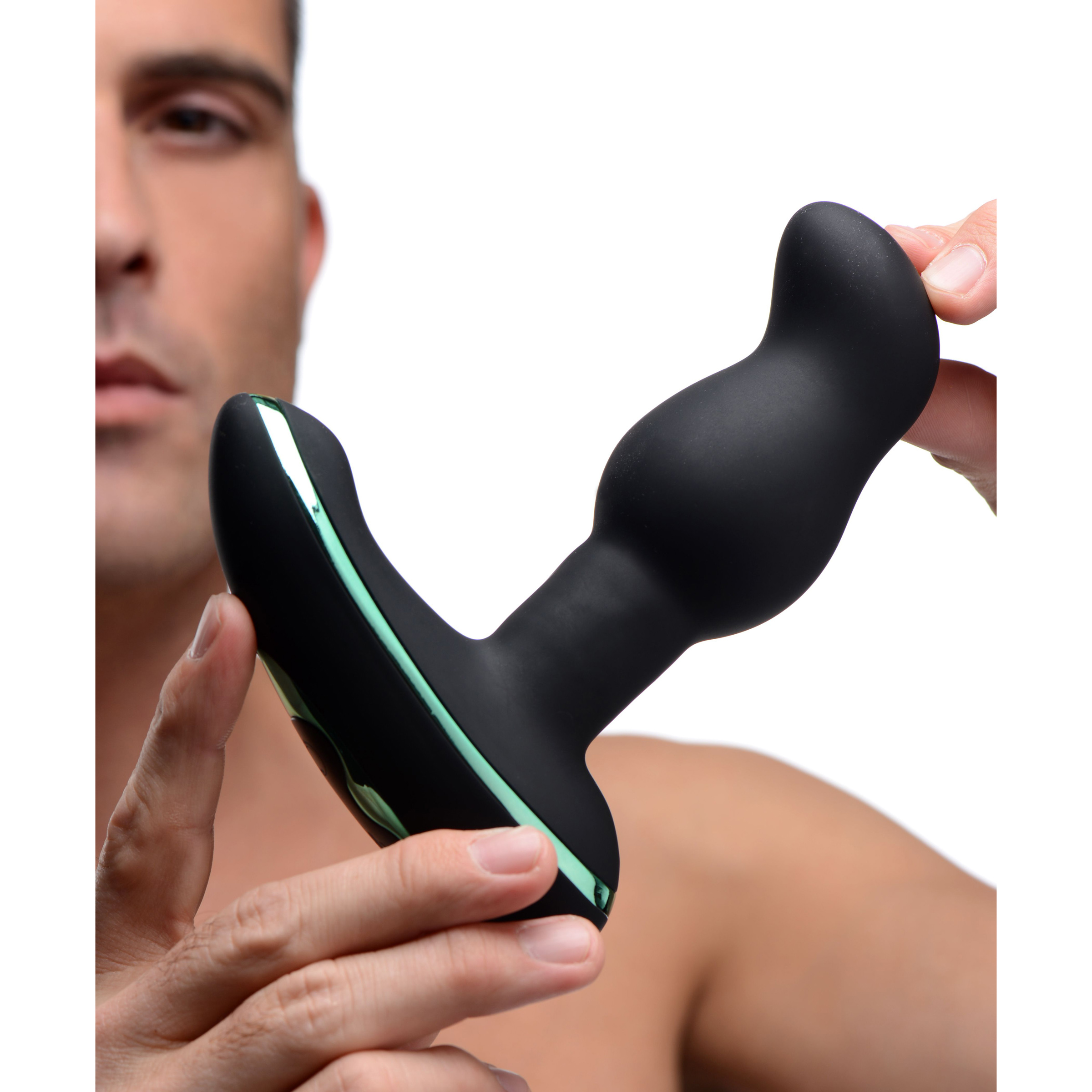 Rimsation+7x+Silicone+Prostate+Vibe+with+Rotating+Beads