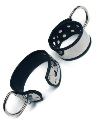 Leather/Steel Ankle Restraints