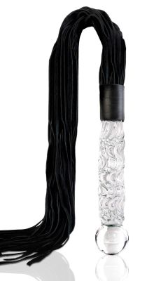 Icicles No.38 Hand Blown Glass Whip