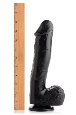 Mighty Midnight 10 Inch Suction Cup  Dildo