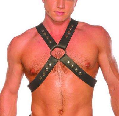 Men's Top Leather Harness