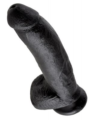 King Cock Realistic Dildo With Balls 9 Inch