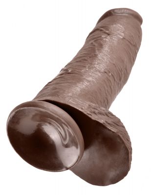 King Cock Realistic Dildo With Balls 12 Inch