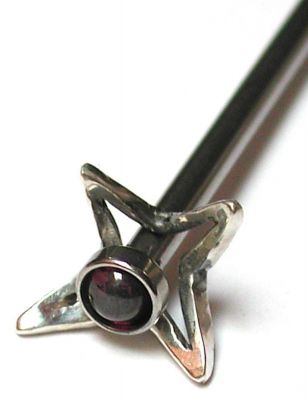 Star Pin Urethral Insert - Penis Jewelry
