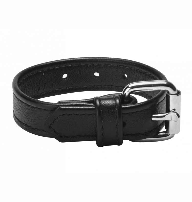 Buckle+Leather+Cock+Ring