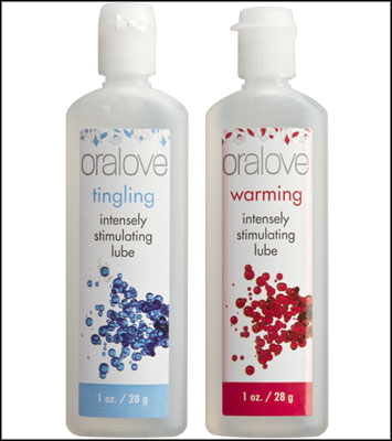 Oralove Dynamic Duo Lickable Warming and Tingling Lubes
