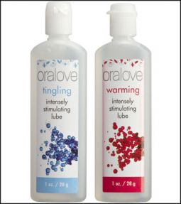 Oralove Dynamic Duo Lickable Warming and Tingling Lubes