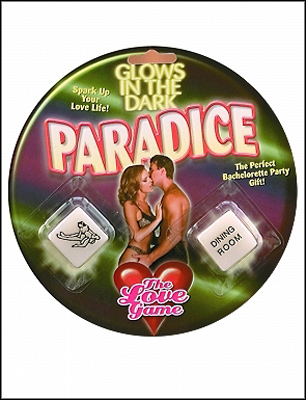 Paradice The Love Game Glow In The Dark