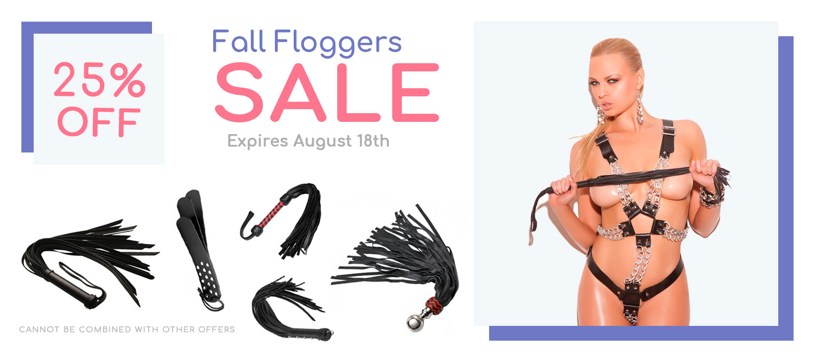 Bondage Fetish Store Flogger Sale Flogger Sale