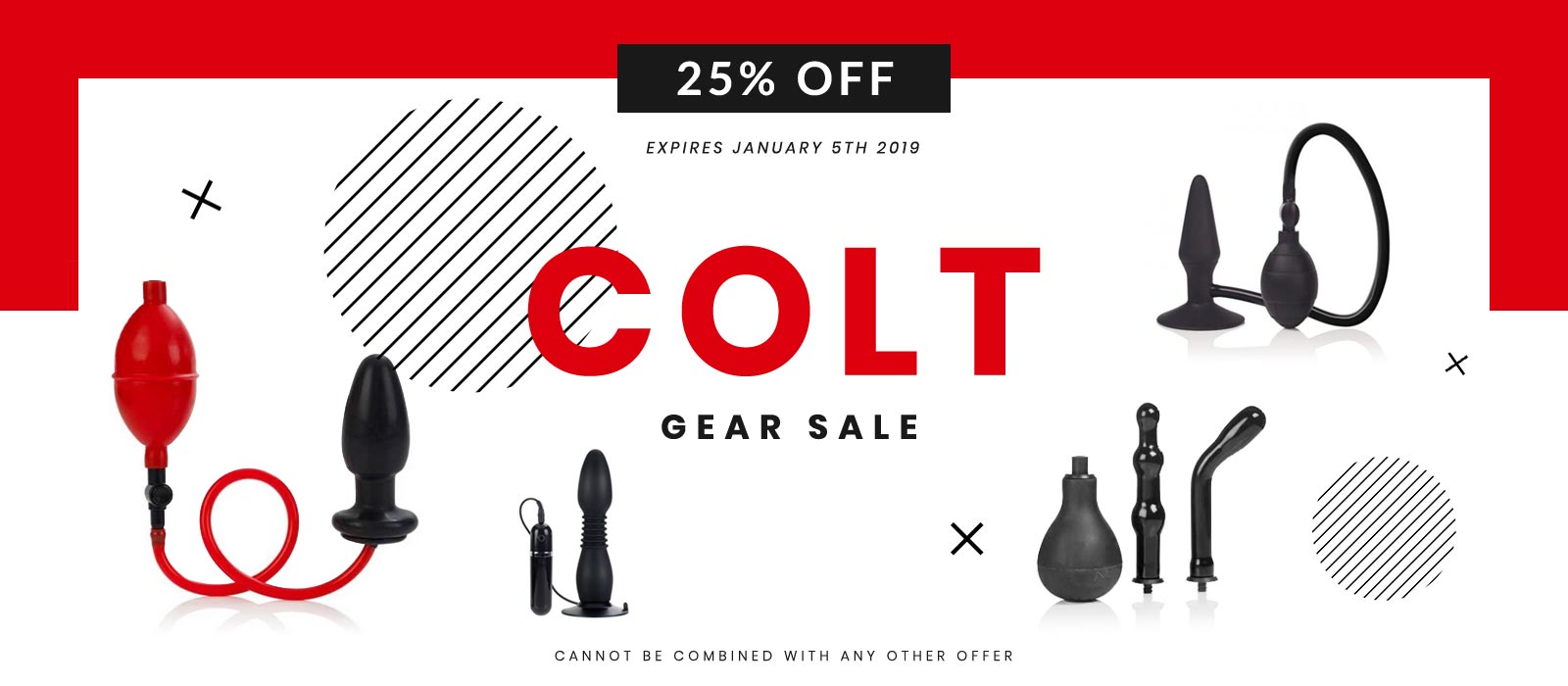20% off all Colt Gear Products from Calexotics