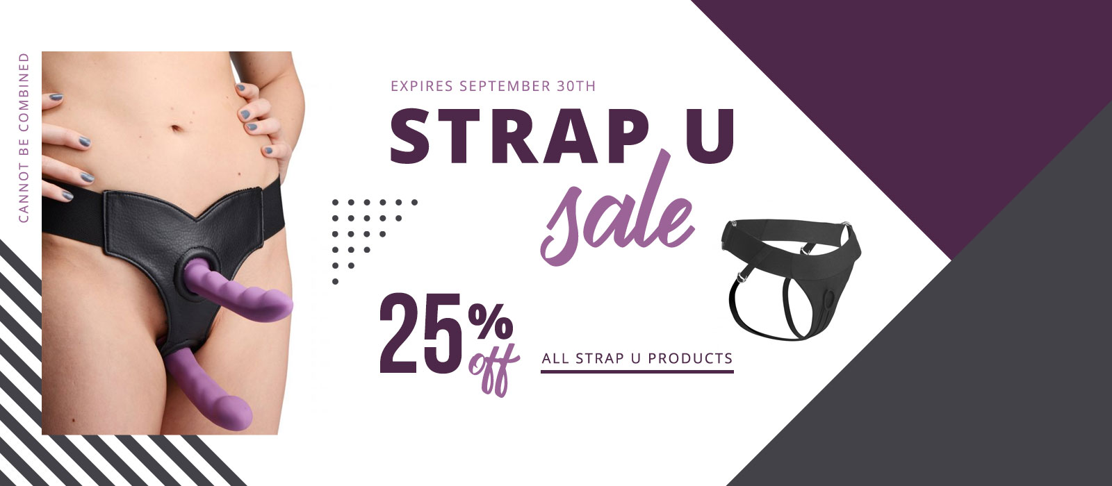 25% off the Strap U line of sex toys