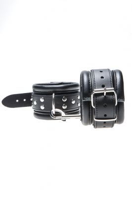 Triple-X Leather Ankle Cuffs