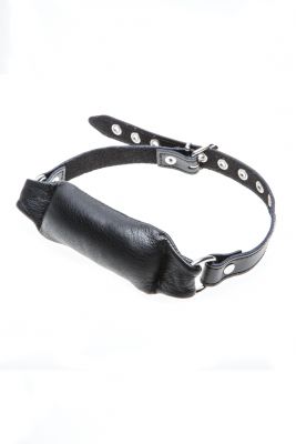 Triple-X Leather Bit Gag