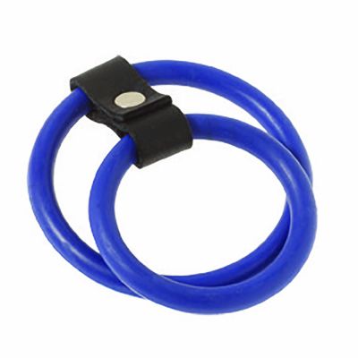 Spartacus Rubber Dual Cock Ring