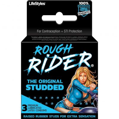 Rough Rider Original Studded 3's Condoms